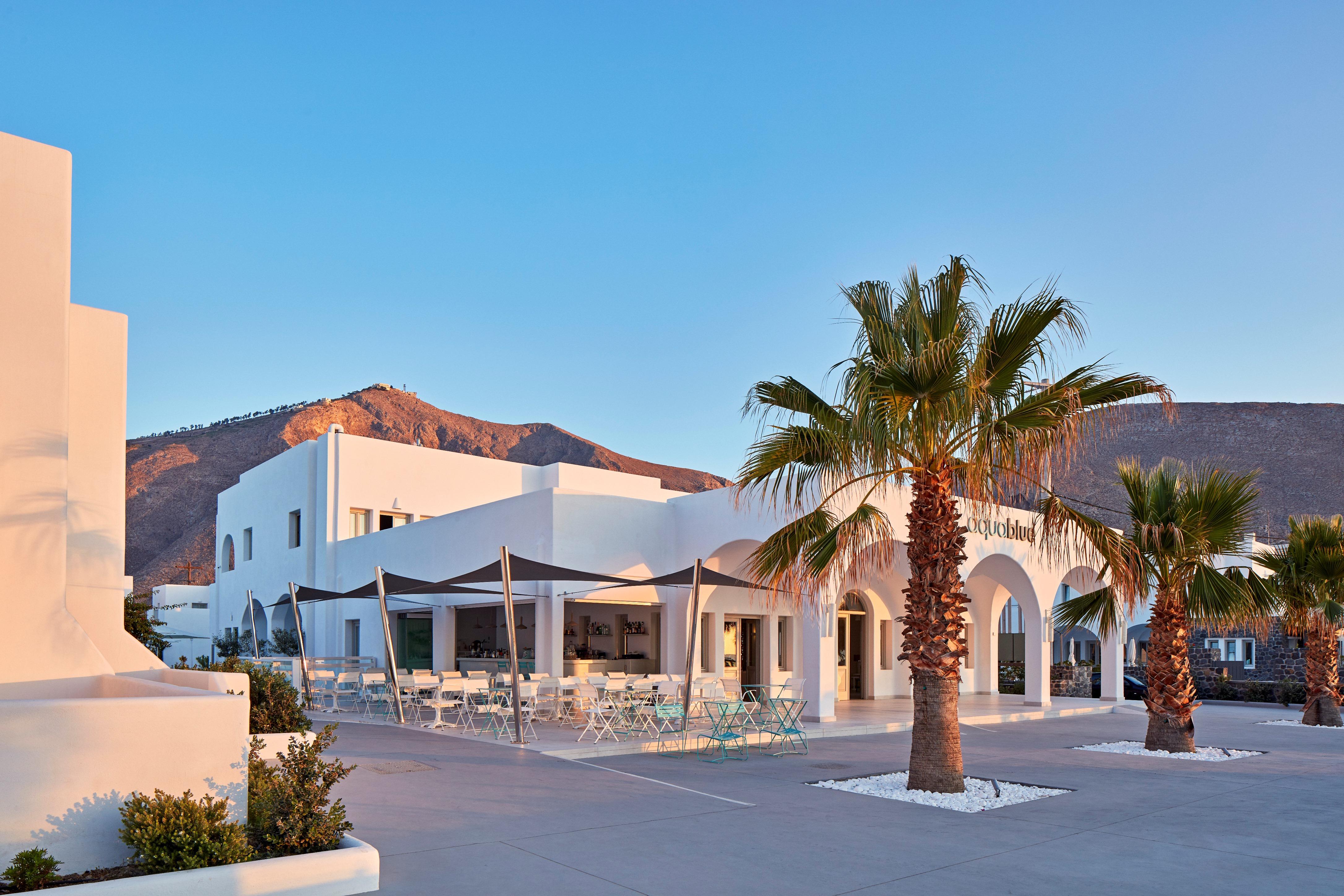 Aqua Blue Beach Hotel Perissa  Exterior photo
