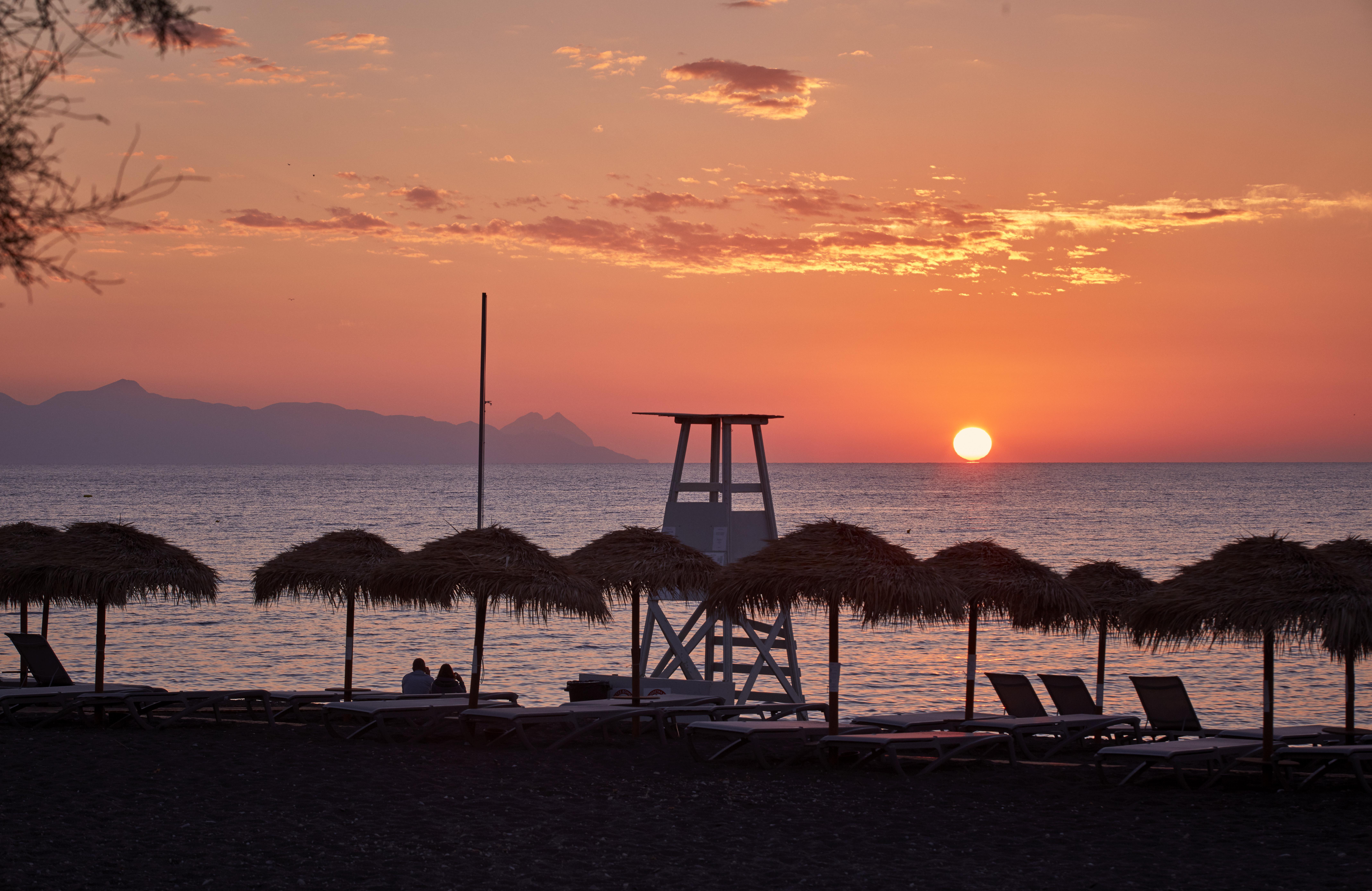 Aqua Blue Beach Hotel Perissa  Exterior photo